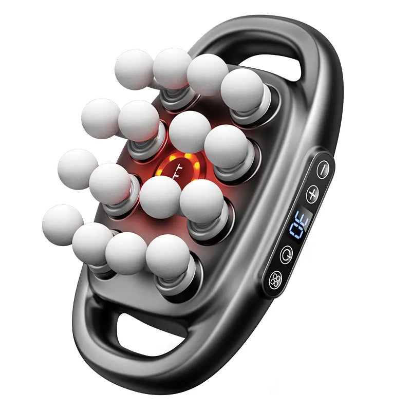 ⚡ Limited Time 50% OFF 🔥 16-Head Deep Tissue Massage Gun with 30 Speeds & Red Light Therapy | Quiet Percussion Muscle Massager